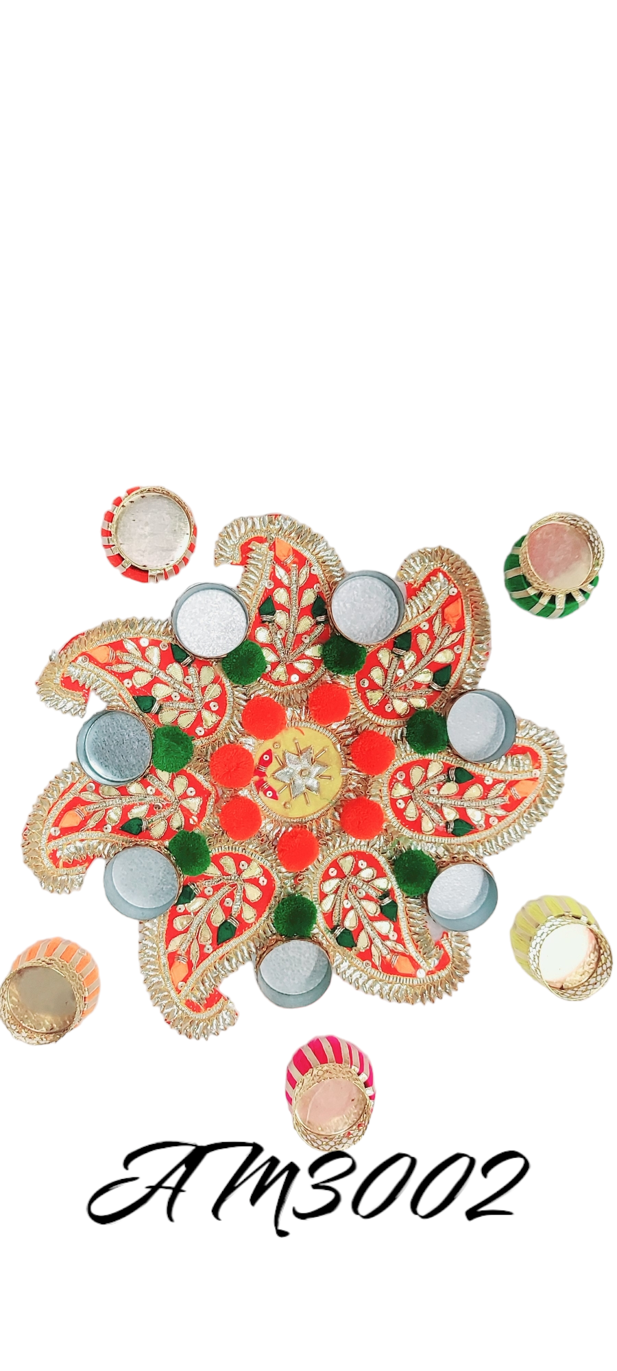 ELEPHANT T-LIGHT HOLDER SET OF 5 WITHOUT CANDLE